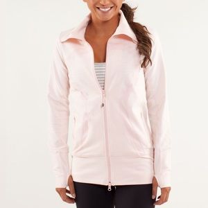 Lululemon In Stride Jacket - Pretty Pink, size 4